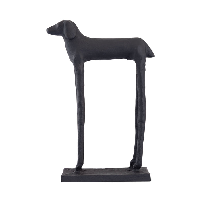 Jorgie Dog Object - Aged Black