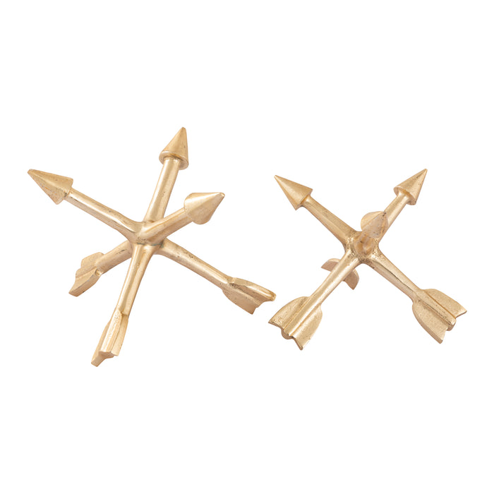 Arrow Jacks Decorative Object - Set of 2