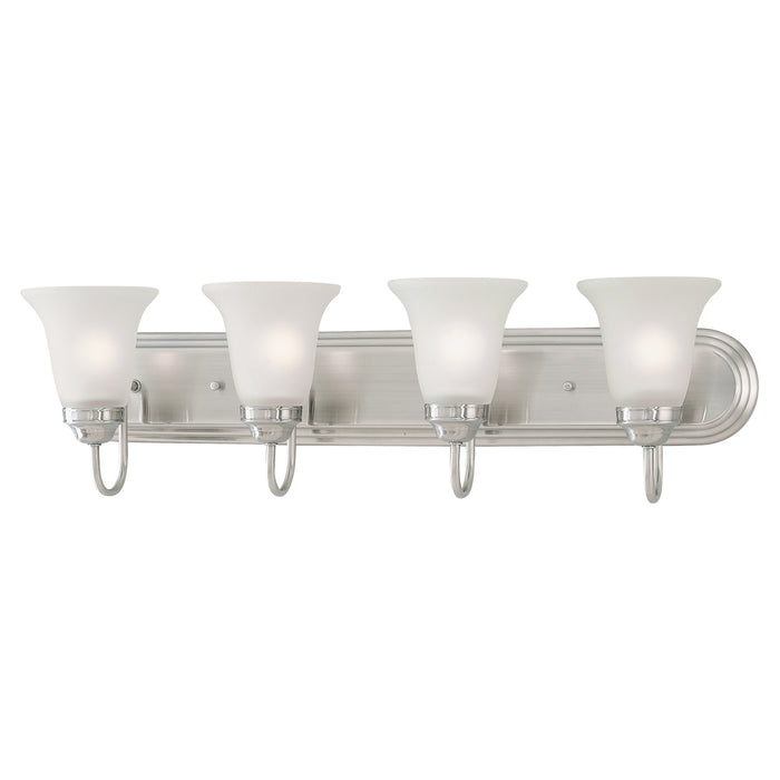 Whitmore 30'' Wide 4-Light Vanity Light - Satin Pewter