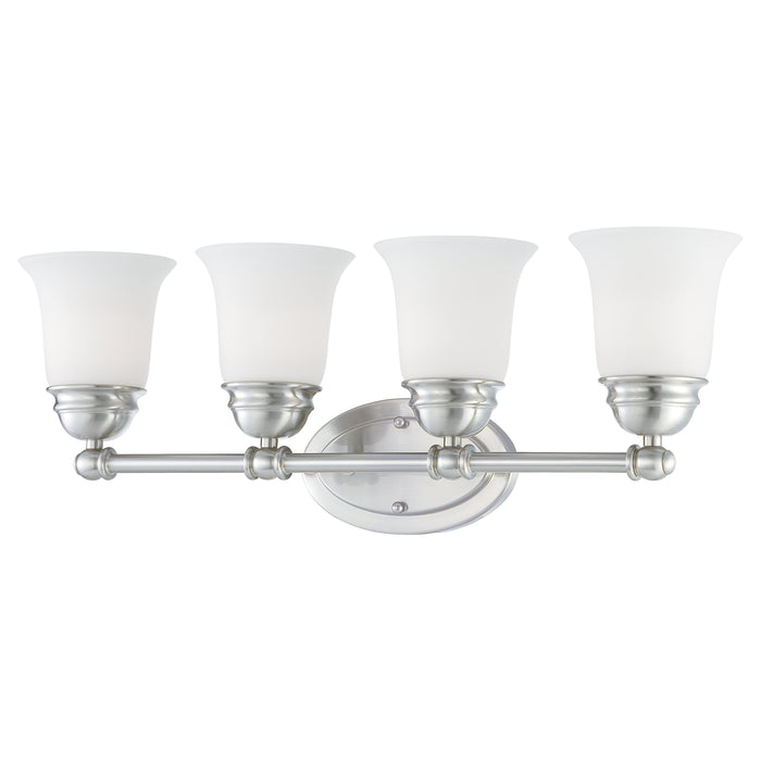 Bella 24.5'' Wide 4-Light Vanity Light - Brushed Nickel