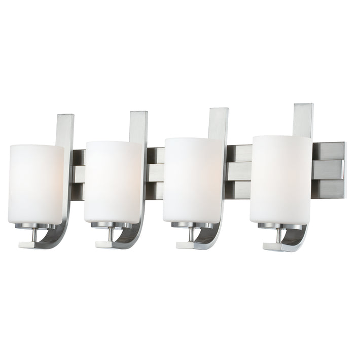 Pendenza 27'' Wide 4-Light Vanity Light - Brushed Nickel