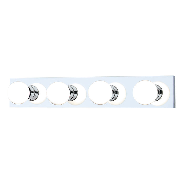 Vanity Strips 24'' Wide 4-Light Vanity Light - Chrome