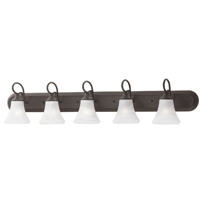 Elipse 48'' Wide 5-Light Vanity Light - Painted Bronze