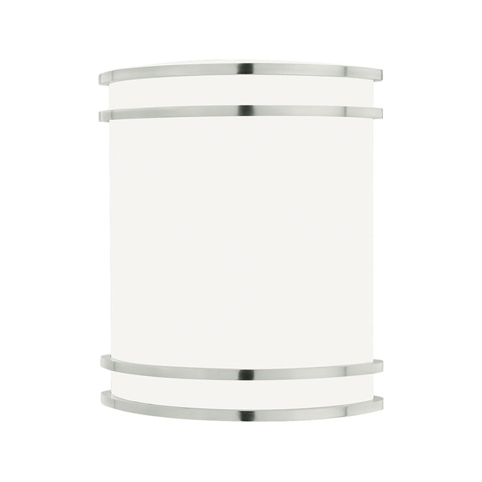 Parallel 1-Light Wall Lamp in Brushed Nickel