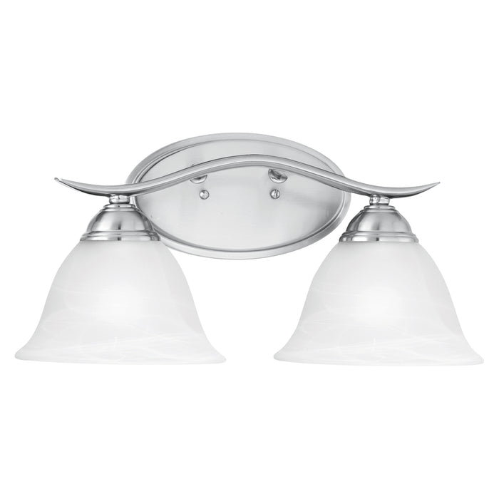 Prestige 17'' Wide 2-Light Vanity Light - Brushed Nickel