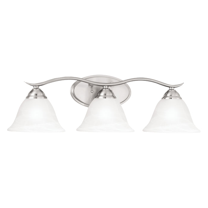 Prestige 26.5'' Wide 3-Light Vanity Light - Brushed Nickel