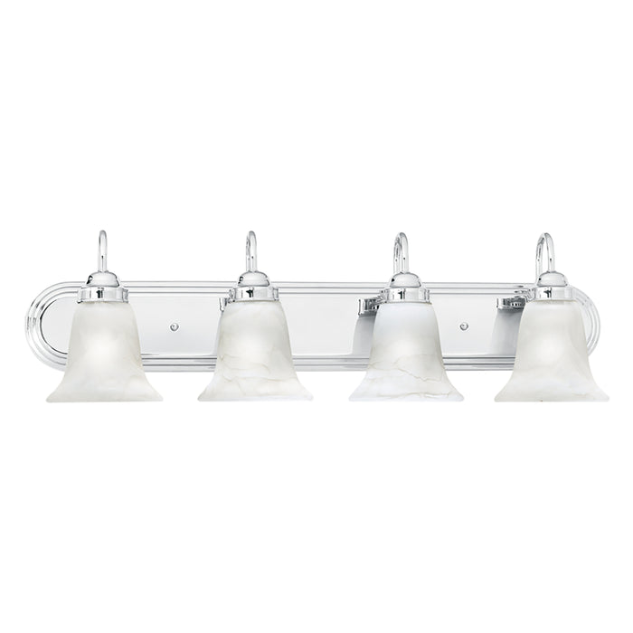 Homestead 30'' Wide 4-Light Vanity Light - Chrome