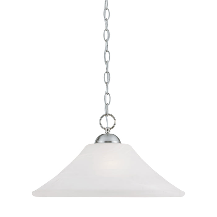 Elipse 18'' Wide 1-Light Pendant - Brushed Nickel