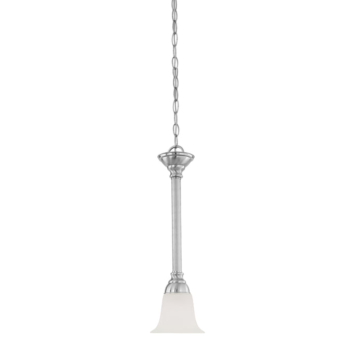 Riva 6'' Wide 1-Light Mini Pendant - Brushed Nickel