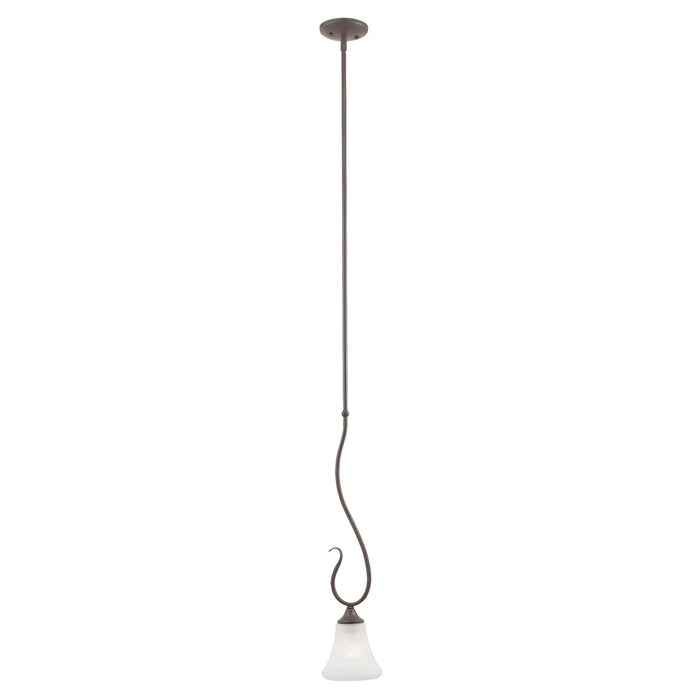 Elipse 6'' Wide 1-Light Mini Pendant - Painted Bronze