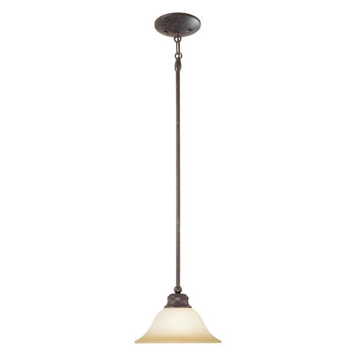 Essentials 9.5'' Wide 1-Light Mini Pendant - Sable Bronze