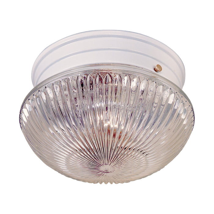 Ceiling Essentials 10'' Wide 2-Light Flush Mount - White