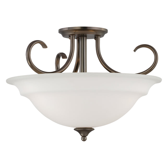 Bella 16'' Wide 3-Light Pendant - Oiled Bronze