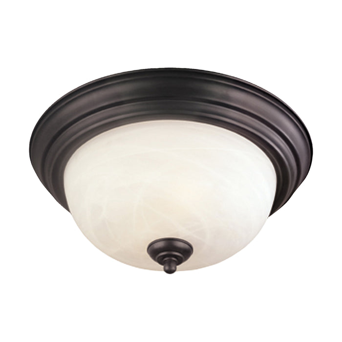 Ceiling Essentials 12'' Wide 1-Light Flush Mount - Aged Bronze