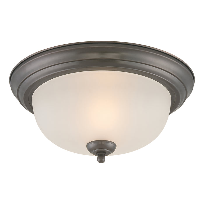 Ceiling Essentials 12'' Wide 1-Light Flush Mount - Painted Bronze