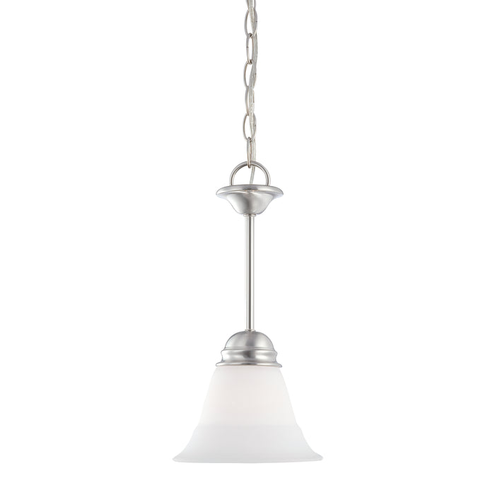 Bella 7.25'' Wide 1-Light Mini Pendant - Brushed Nickel