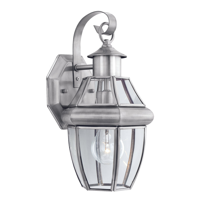 Heritage 13.25'' High 1-Light Outdoor Sconce - Brushed Nickel