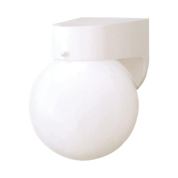 Outdoor Essentials 7'' High 1-Light Outdoor Sconce - White