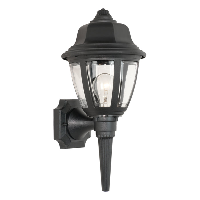 Outdoor Essentials 18'' High 1-Light Outdoor Sconce - Black