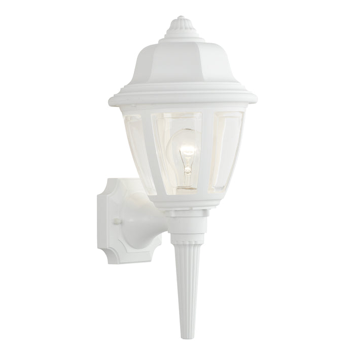 Outdoor Essentials 18'' High 1-Light Outdoor Sconce - White