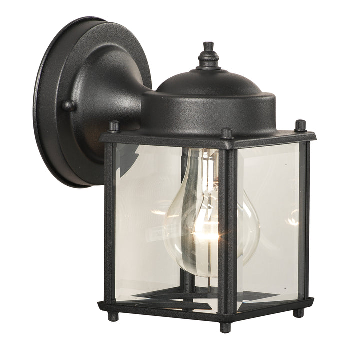 Outdoor Essentials 7.5'' High 1-Light Outdoor Sconce - Black