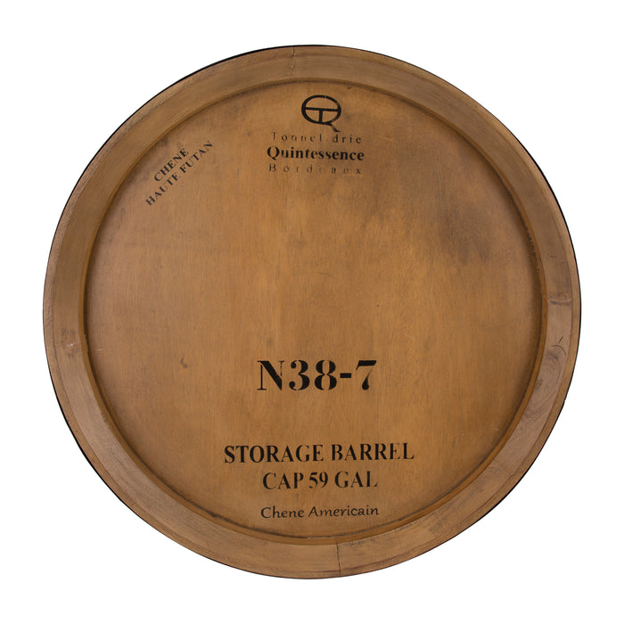 Wine Barrel Lazy Susan