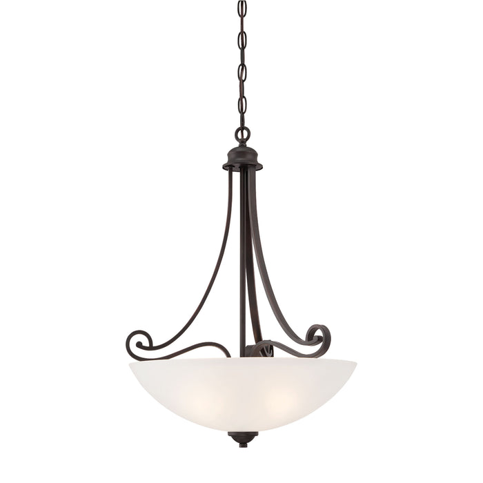 Haven 3-Light Pendant in Espresso