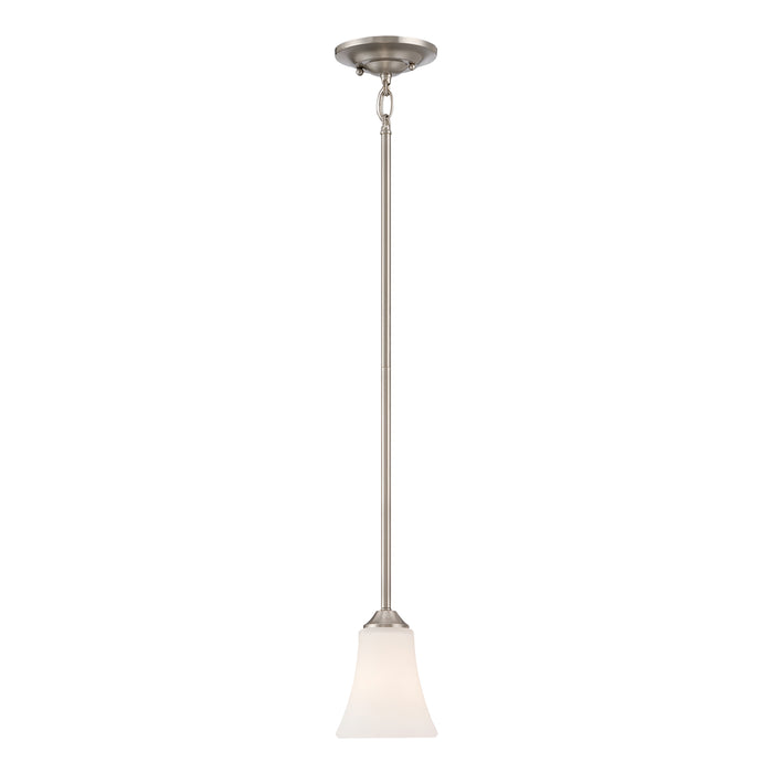 Treme 5'' Wide 1-Light Mini Pendant - Brushed Nickel