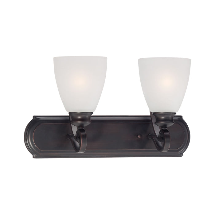 Haven 2-Light Wall Lamp in Espresso