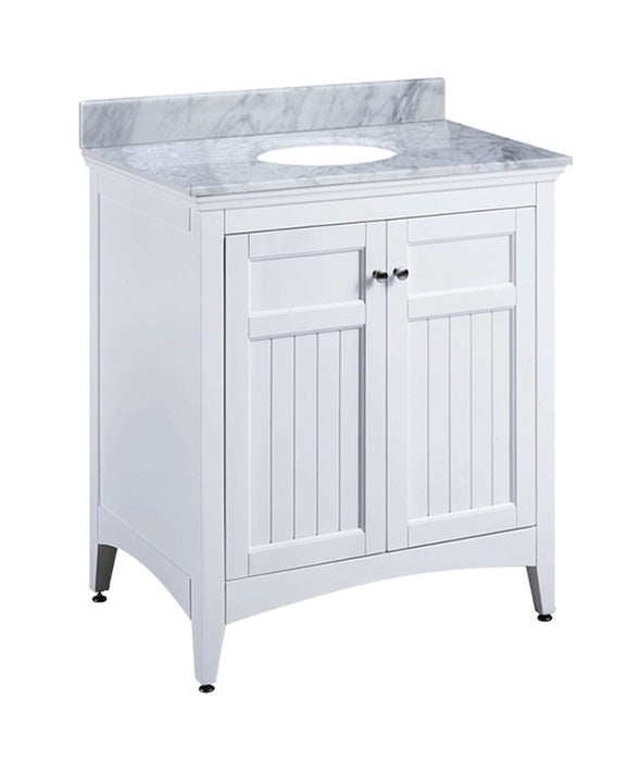 Danube 30-inch Vanity - White