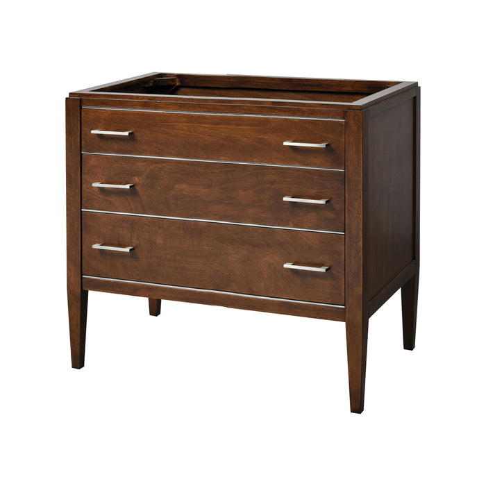 Manhattan 36-inch Vanity - Walnut