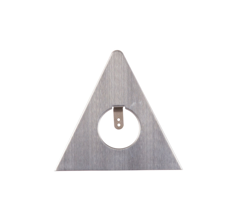 Polaris Wedge Triangle housing only Brushed Aluminum-