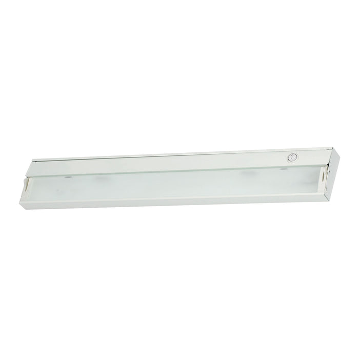 Zeeline 3-Light Under-cabinet Light in White with Diffused Glass