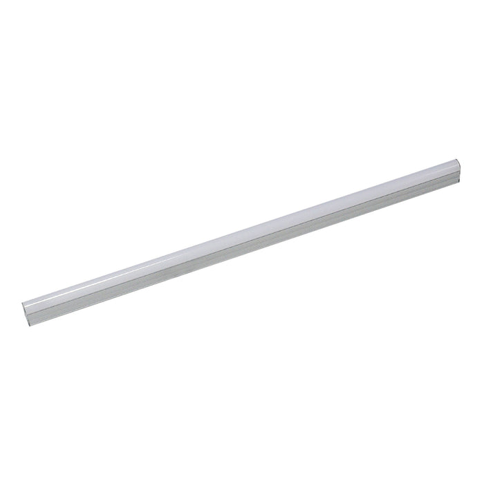 ZeeStick 1-Light Utility Light in White with Frosted White Polycarbonate Diffuser - Integrated LED